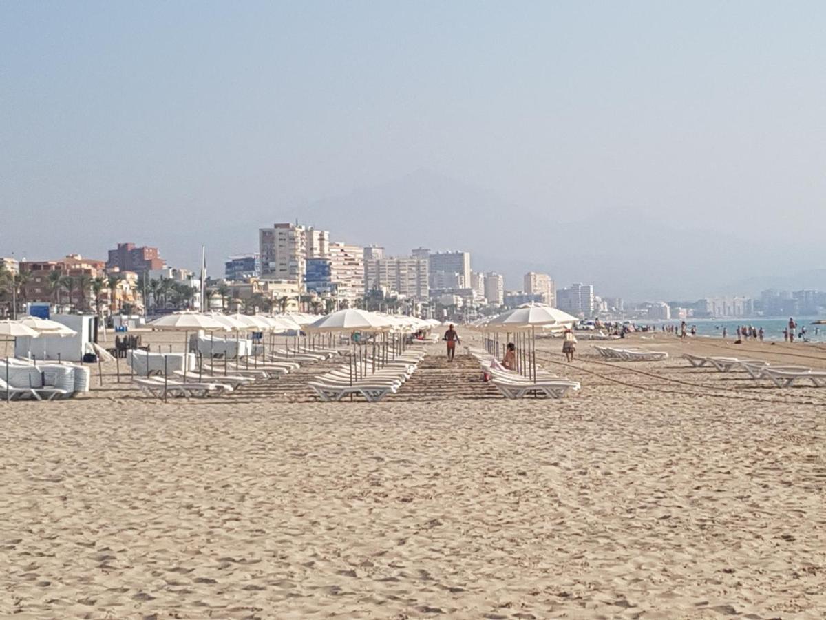 Exclusif Appartement En 1Er Ligne, Vue Imprenable, Piscine, Parking Prive A Playa Mucha Vista, Alicante El Campello Exterior foto